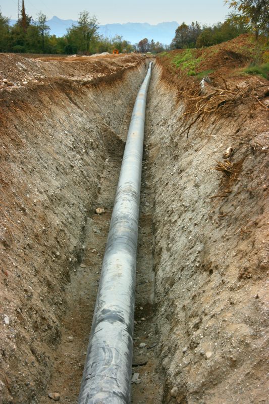 Underground Gas Line Installation